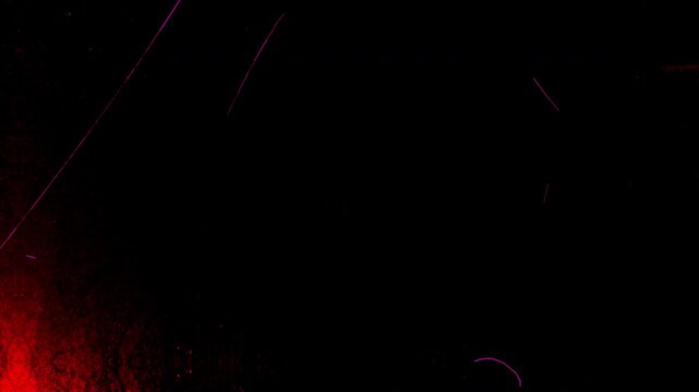 Pink film burn transitions with alpha channel. Professional light leaks overlay in Apple ProRes 4444. Transparent background for cinematic VFX, compositing, and motion graphics.