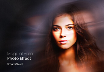 Magical Aura Photo Effect