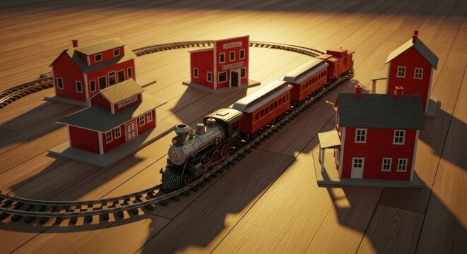 Steam Train Miniature