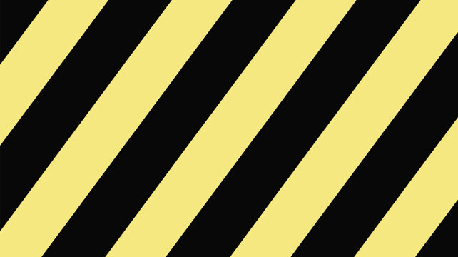 Seamless warning sign texture with tilted parallel lines representing danger attention alert and barrier tape for safety security and architectural design.