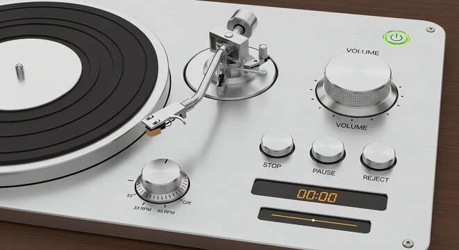 Vintage Vibes: Immerse Yourself in Analog Sound with a Retro Turntable