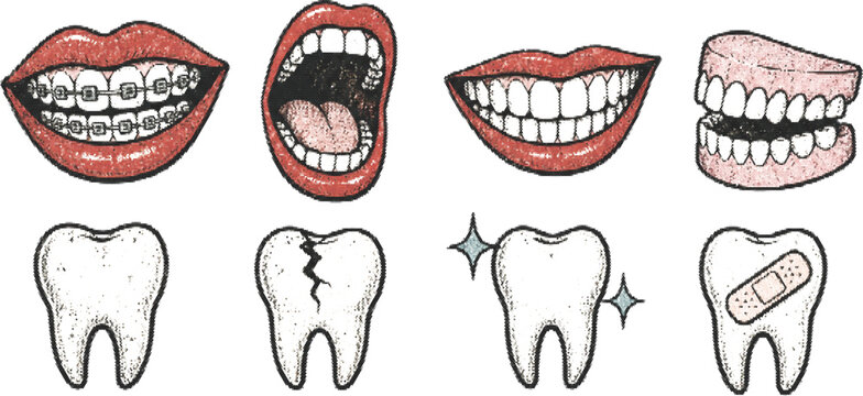 How Tooth Pattern Tooth Pattern Images – Browse 176,278 Stock Photos, Vectors, and Video ...