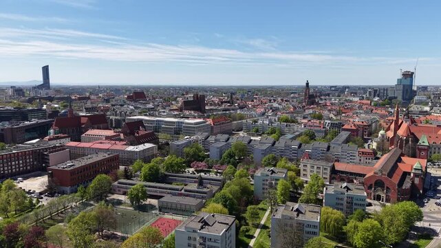 Ostrow Tumski in Wrocław, Poland
