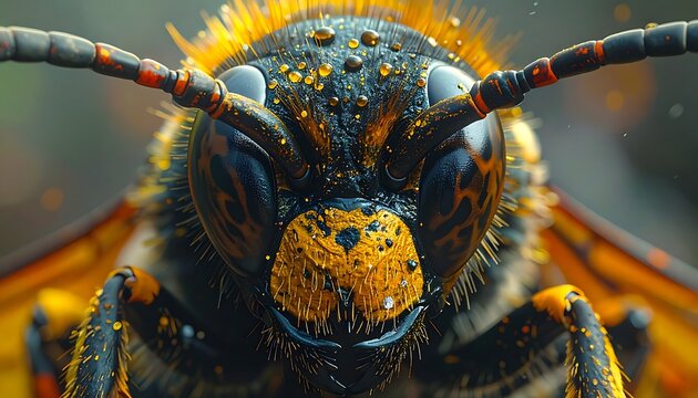 Insect macro detail