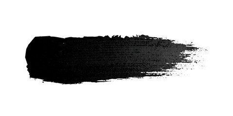 Ink Stroke of Elegance: A bold stroke of black ink elegantly sweeps across the canvas, showcasing texture, form, and artistic expression. A striking visual ideal for artistic and design purposes. © Easter Egg Graphics