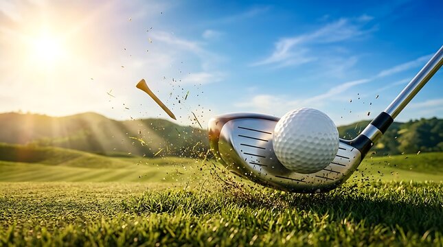 Ultimate Golf Swing Guide &ndash; Perfect Shot on a Sunny Golf Course