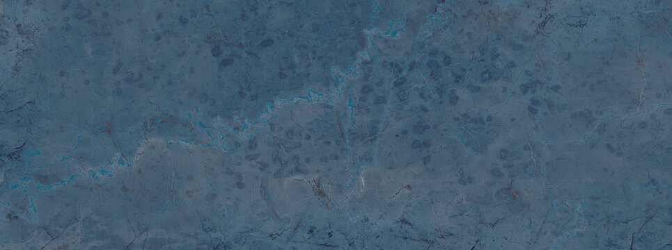 Blue marble texture background with high resolution, Italian marble slab with golden veins, Closeup surface grunge stone texture, Polished natural granite marbel for ceramic digital wall tiles.