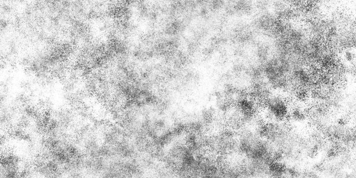 Silver ink and watercolor textures on white paper background, beautiful white and gray wall texture of background, grunge black and white crack paper texture design and texture.