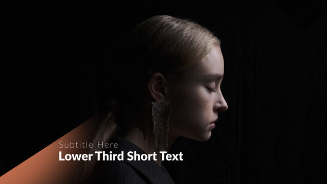 Gradient Broadcast Package Lower Third Short &ndash; Smooth Color Gradient Motion Graphics, Titles, Lower Thirds, Logo, Transitions and Promo Elements for TV and Media
