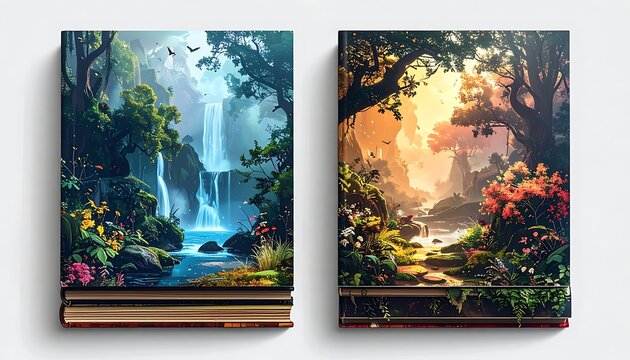 Nature art books