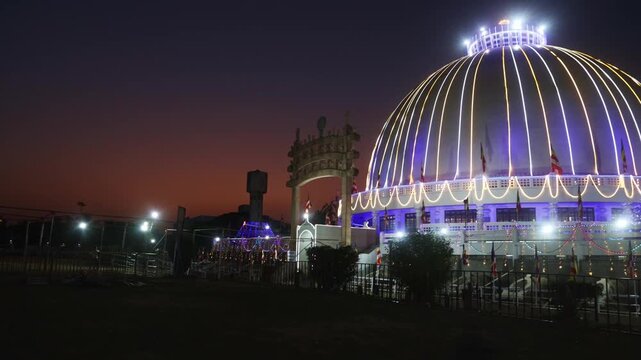 Most Popular place known as Dikshabhoomi of Dr. Babasaheb Ambedkar at Nagpur Maharashtra Indian