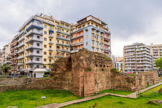 The Palace of Galerius in Thessaloniki City of Greece