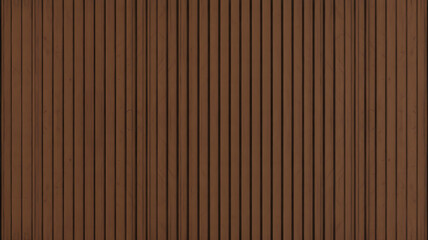 Obraz premium Vertical Wood Slat Texture with Natural Light and Shadow Play