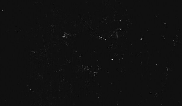 Vintage film scratches and dust texture overlay.Subtle grunge wall texture on dark background.High contrast grunge texture for professional photo editing.