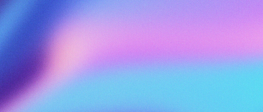 Holographic gradient background with iridescent blue and pink colors, vibrant neon abstract texture for modern digital design, soft pastel mesh blur wallpaper for creative web banner projects