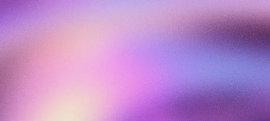 Fototapeten Lila Vibrant purple gradient background with soft grainy texture, abstract violet blur backdrop for digital marketing, aesthetic lavender color transition for social media posts and web design.  © VEXLO