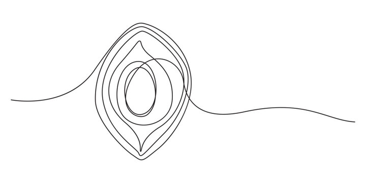 One continuous line drawing of hajar aswad or black stone at Kaaba building, Masjidil Haram Saudi Arabia.hajar aswad or black stone at Kaaba building single continuous line drawing