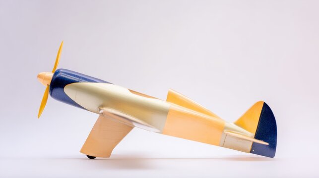 aileron. Model airplane with ailerons tilted to demonstrate roll control. product launch decks, UI/UX mockups, designed for data visualization dashboards and holographic UIs, highlights innovation.
