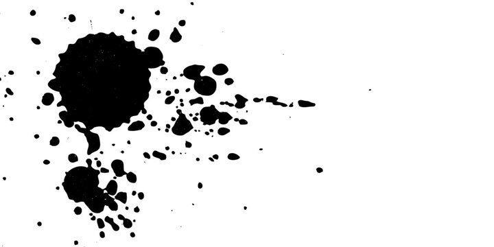 black spot blotchy silhouette vector design element