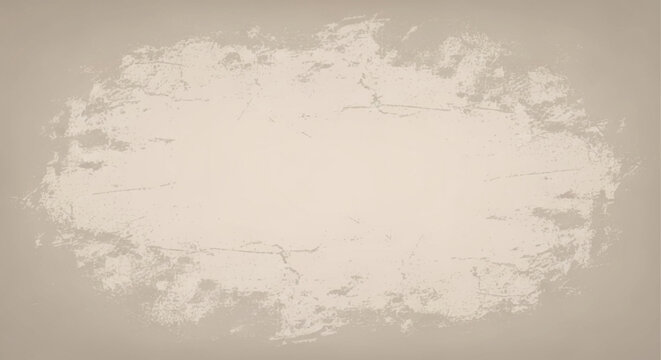 Grunge texture background with distressed edges and beige tone