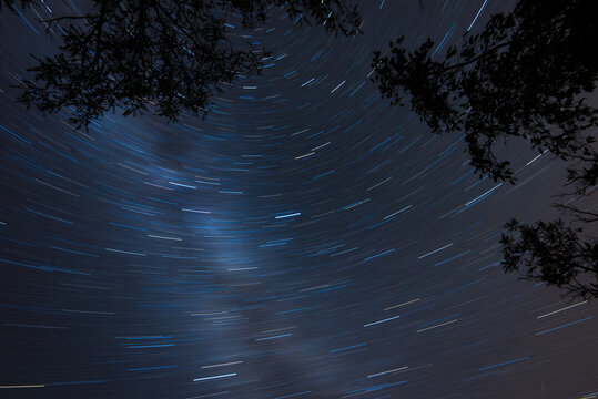 night sky with stars