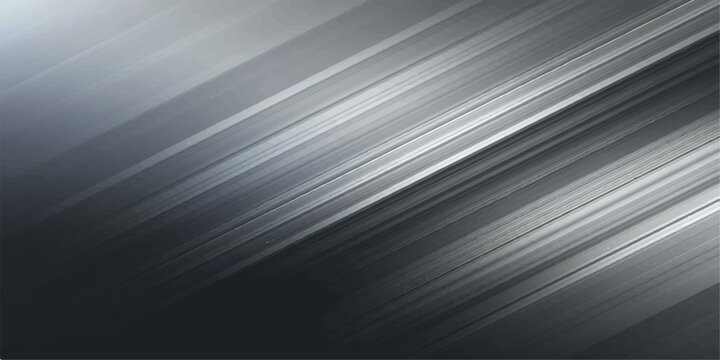 Abstract blue and grey brushed metal texture featuring shiny silver lines and a stainless steel plate design for a sleek metallic wallpaper surface