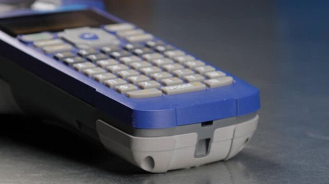 Thermal printing printer. It is used for marking in the electrical control panel. 