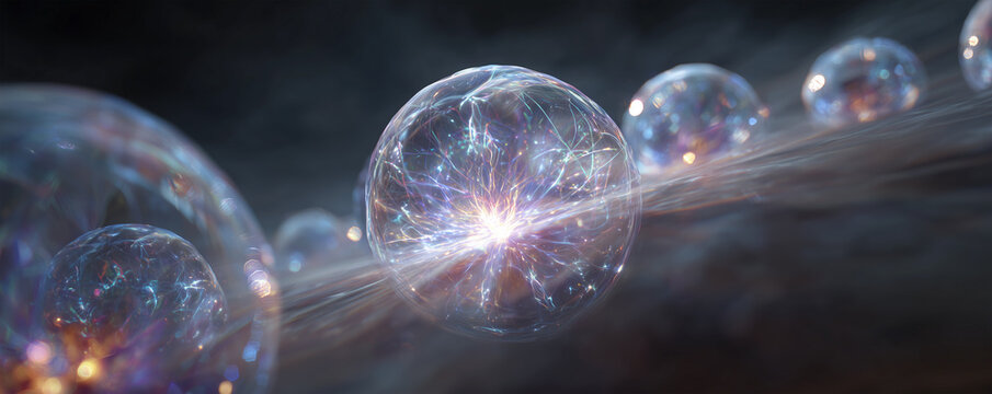 Observer spheres witness a sentient supernova bloom in slow motion in deep space