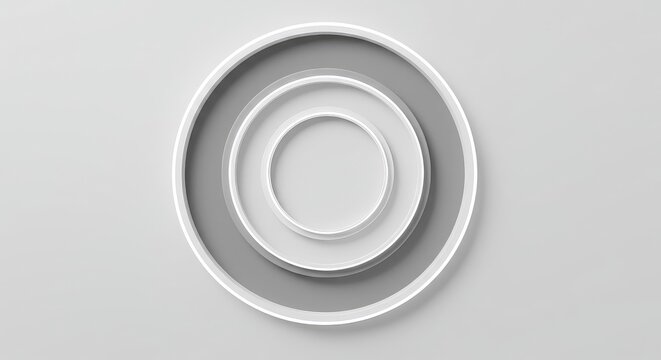 Abstract spiral graphic design background featuring a clean, white, empty circular path ready for custom content and information display, graphic, path, void