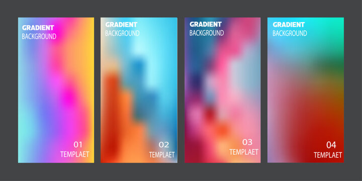 Bright Multicolor Gradient Background  Vibrant Abstract Smooth Color Blend for Modern UI, Branding and Creative Design