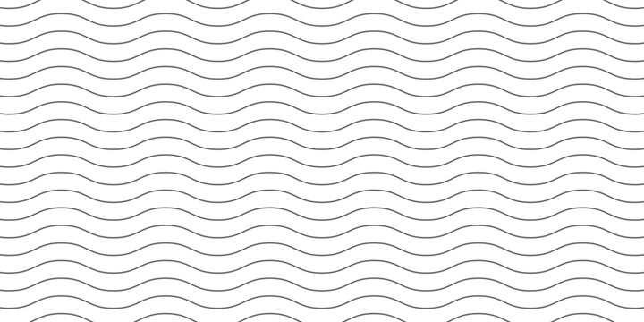Waves line set. Wave ornament pattern. Set of wavy zigzag lines. Wave thin line background. Vector zigzag and wavy horizontal underline. Vector
