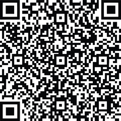 Fototapeta premium QR code, black and white, scannable barcode, vector graphic, digital symbol