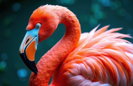Orange Flamingo