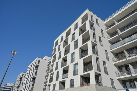 Neubauten, Lauterplatz, Neubaugebiet Friedenauer H&ouml;he, Friedenau, Sch&ouml;neberg, Berlin, Deutschland