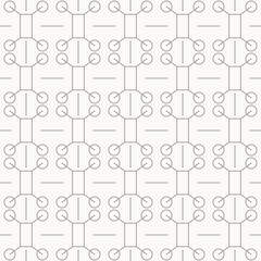 Fototapeta premium Vertical drone link structure mesh, Seamles pattern in line design. drone, vertical, link, abstract, quadcopter, network, geometry vector. Vertical drone link structure mesh editable stroke pattern