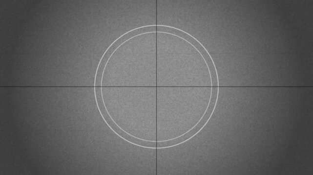 Retro Countdown Video, 15 Second Old Film Countdown, Timer, Stopwatch 4k Motion Video