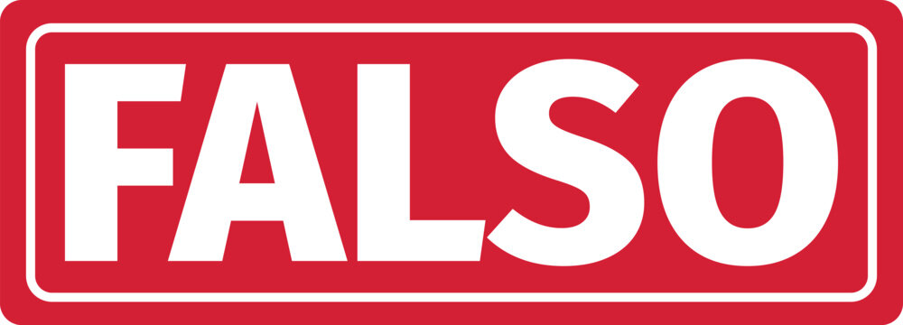 Red falso rubber stamp mark vector