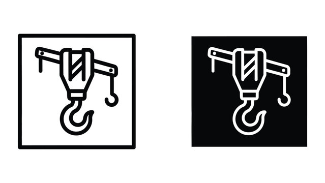Modern hook block lifting sling with chain and hooks