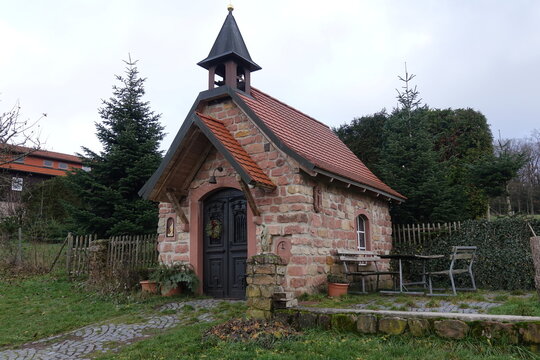 Kapelle Deo Gratia an der Tromm im Odenwald