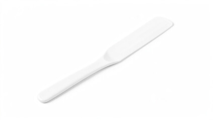 Fototapeta premium A single, unadorned chopstick resting on a flat surface.