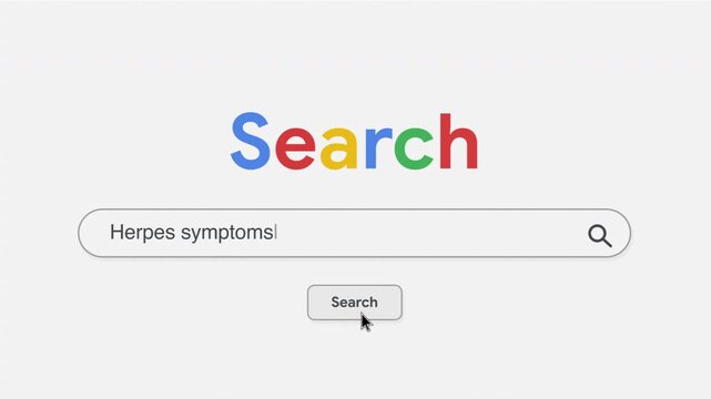Herpes Symptoms search prompt
