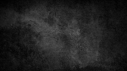 Fototapeta premium Old Black Wall Texture