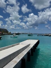 Fototapeta premium pier in the sea