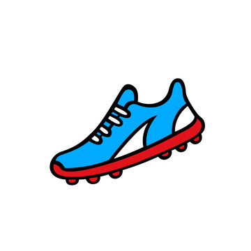 vector illustration of a pair of sneakers