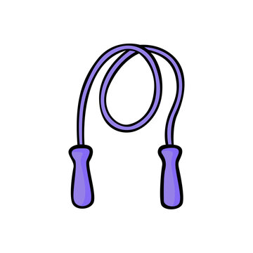 Jump rope illustration 