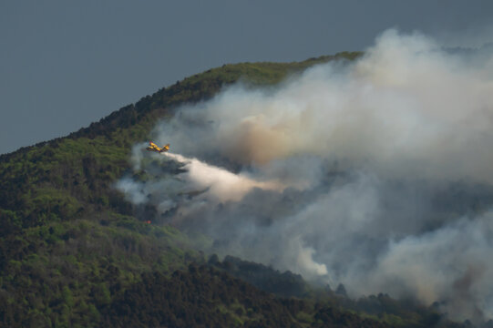 incendio monte faeta