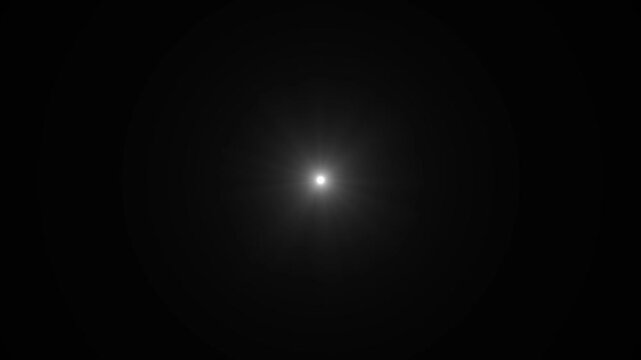 Flashing lens flares blinking light, optical lens flare effect, camera flashes light blinking, sun light burst, rays energy lines, light flares shine, lens flare effects lights on black screen.