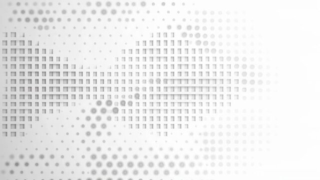 Abstract Digital Array: A captivating abstract composition showcasing an intricate array of digital elements, forming a seamless matrix. It is a harmonious display of innovation and connectivity.