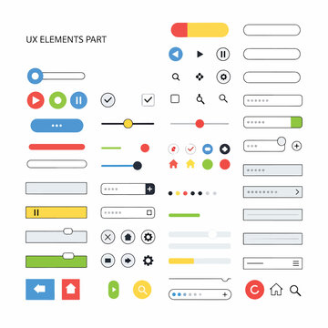Collection of user interface elements.