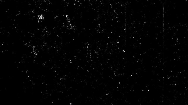4k stock | Old film effect flicker negative film grunge rough vintage video stop motion scratched dust grain ideal for cinematic overlays and retro film looks.